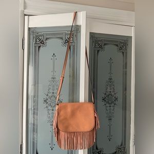 Crown Vintage Fringe Crossbody